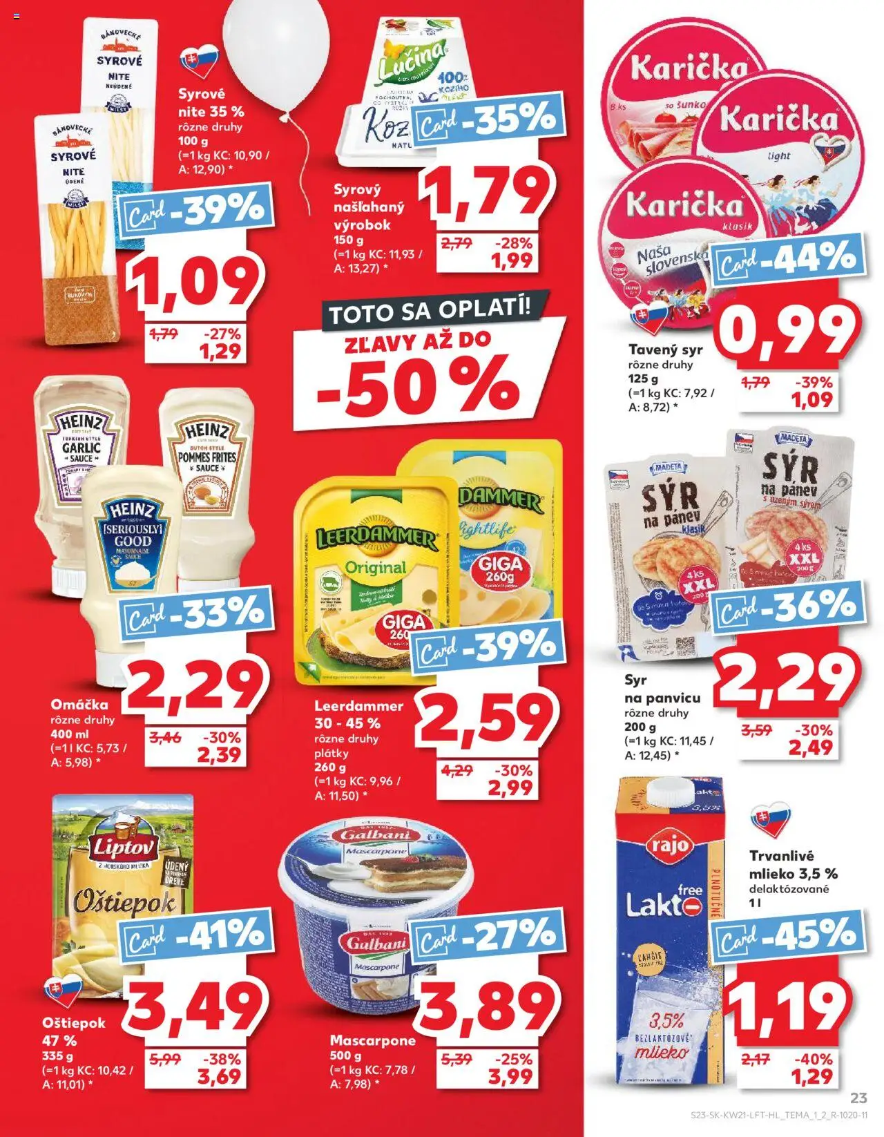 Nové Kaufland akcie – leták je platný od 22.05.2025 | Strana: 23