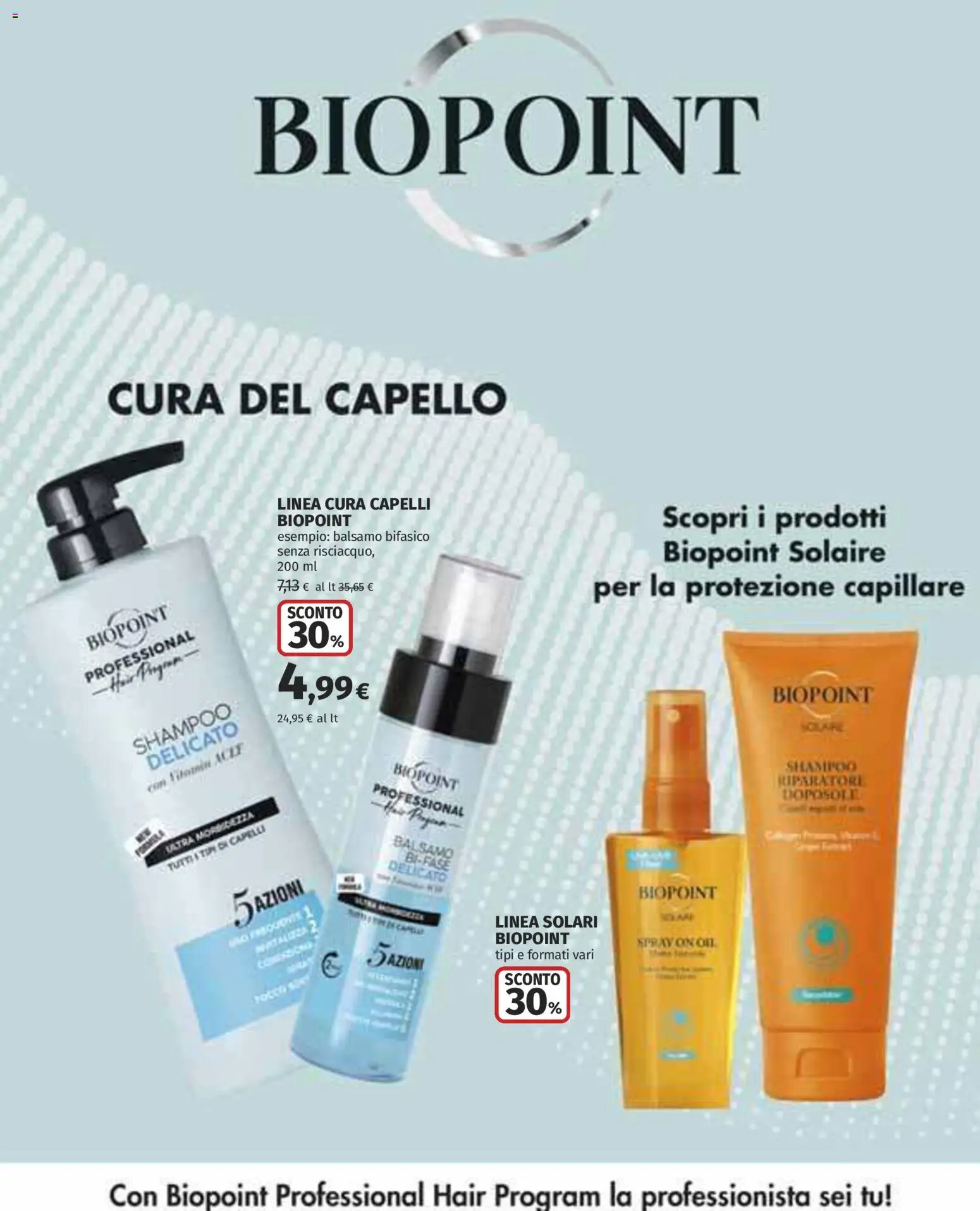 Volantino Ipercoop del 13/08/2026 | Pagina: 40 | Prodotti: Shampoo, Balsamo
