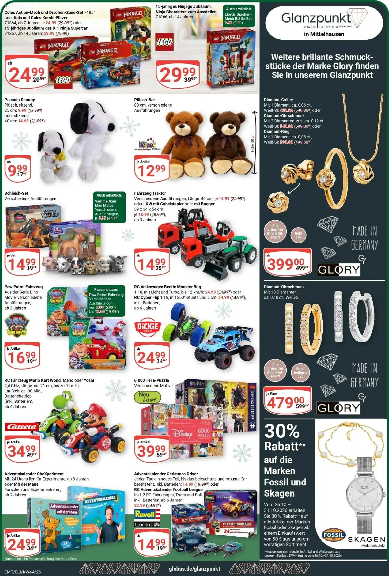 Globus Prospekt Erfurt-Linderbach (ab 26.10.2026) » Angebote online | Seite: 29 | Produkte: Batterien, Football, Monster, Maus