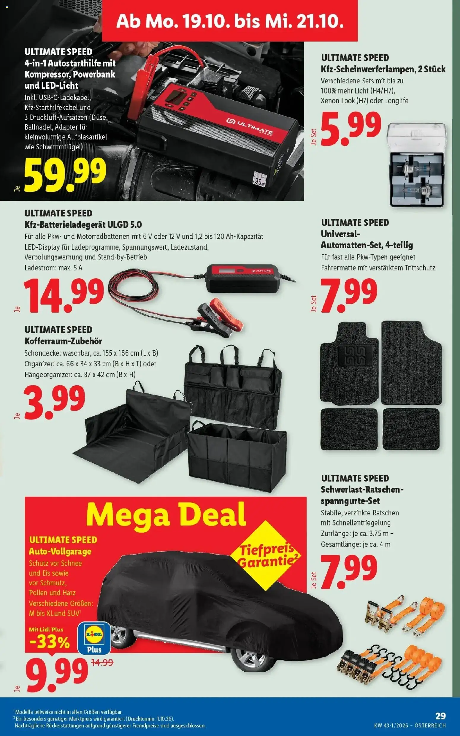 Lidl Flugblatt - Fohnsdorf ab 11.10.2026 - Angebote ab donnerstag | Seite: 36 | Produkte: Eis, Adapter