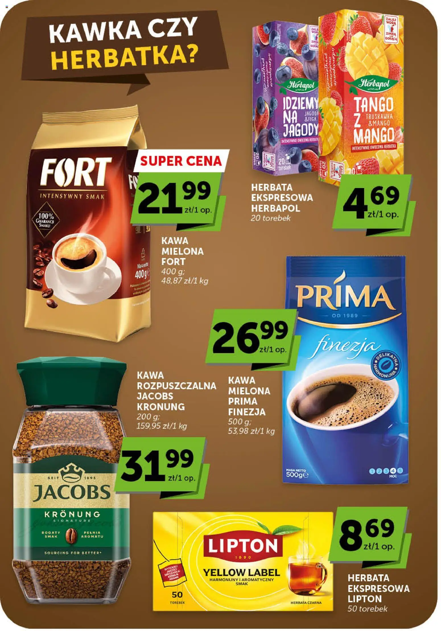 Groszek gazetka od 11.06.2026 | Strona: 28 | Produkty: Mango, Jagody, Herbata, Woda