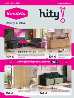 Kondela leták platný od 14.10.2026