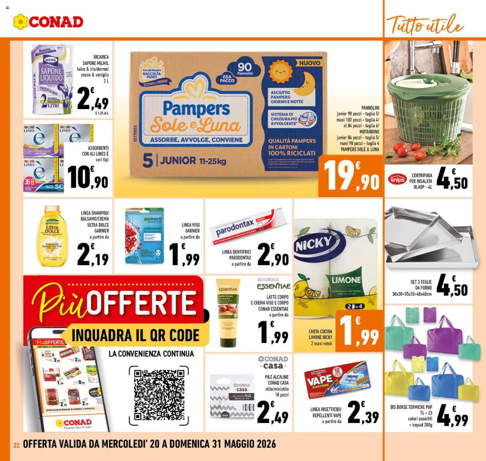 Volantino Conad del 20.05.2026 | Pagina: 22