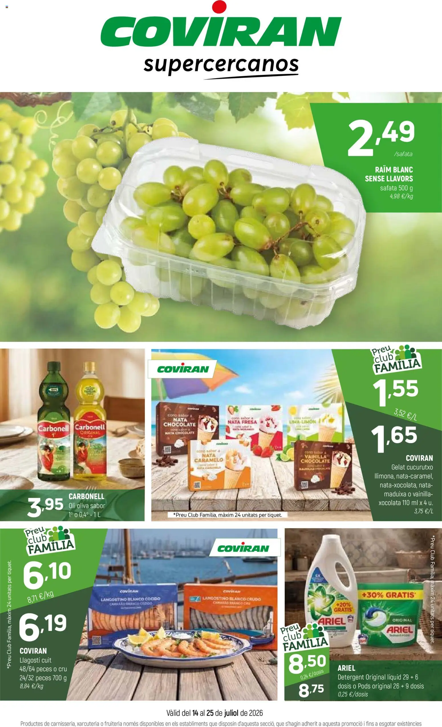 Coviran Ofertas │ válido desde el 14/07/2026 | Página: 1