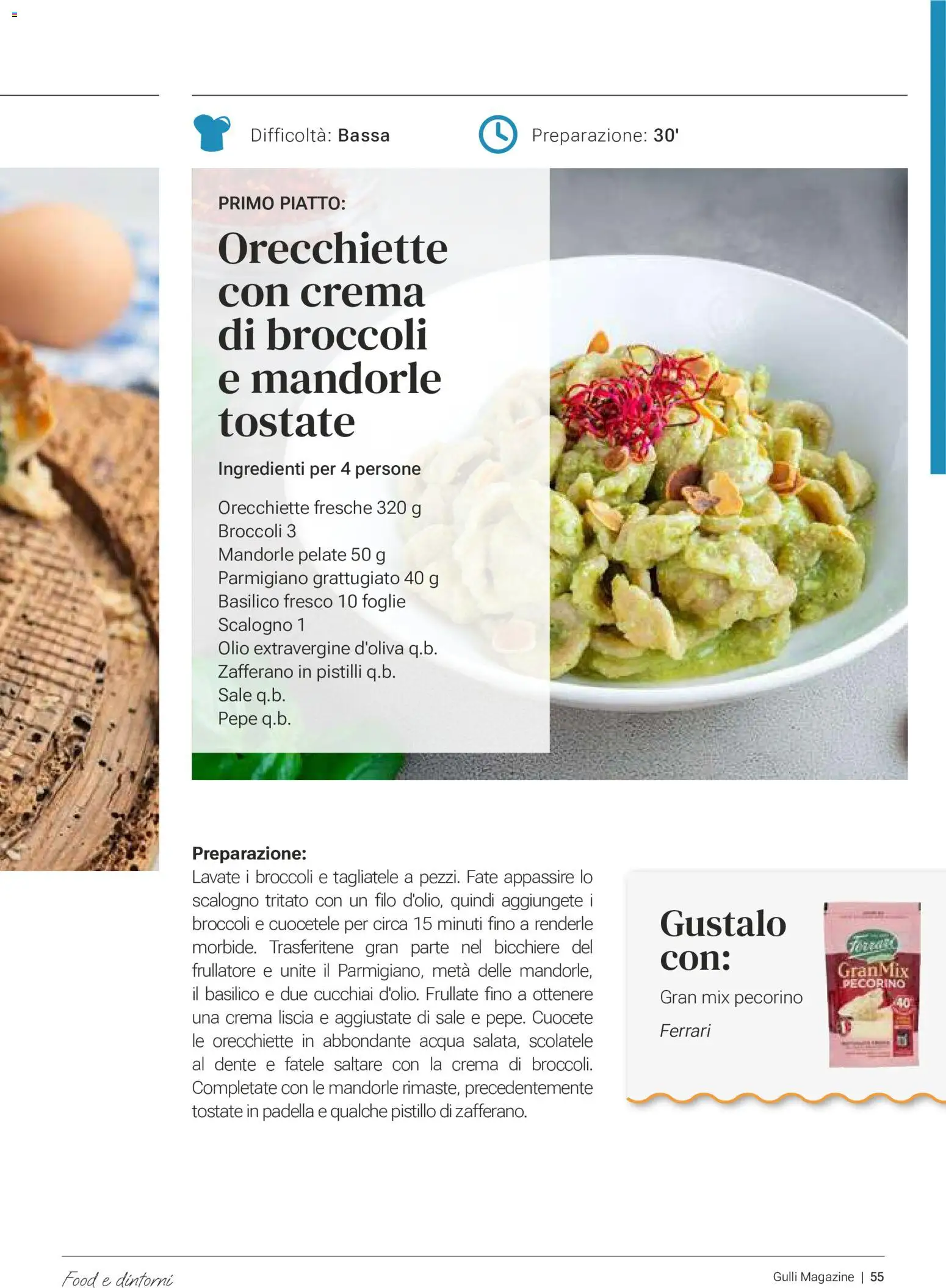 Volantino Gulliver del 01/07/2026 | Pagina: 54 | Prodotti: Pepe, Piatto, Parmigiano, Pecorino
