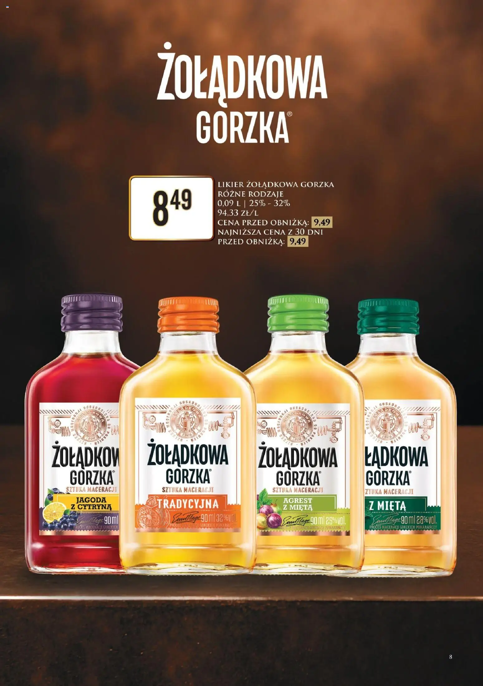 Dino gazetka alkoholowa od 31.07.2026 | Strona: 8 | Produkty: Cytryna, Mięta, Agrest