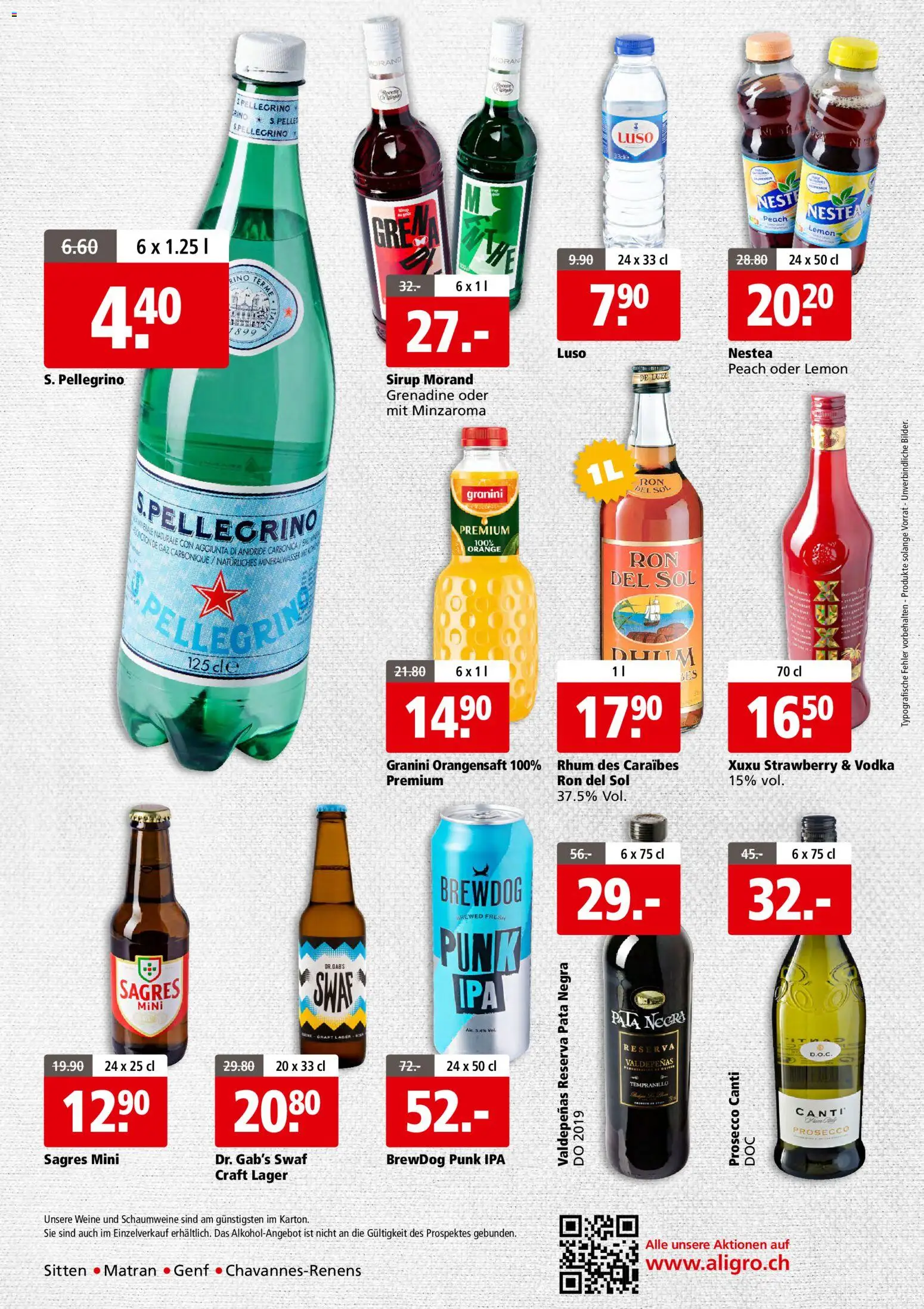 Aligro aktionen Business Chavannes, Matran, Genf, Sitten – gültig ab 22.06.2026 | Seite: 4