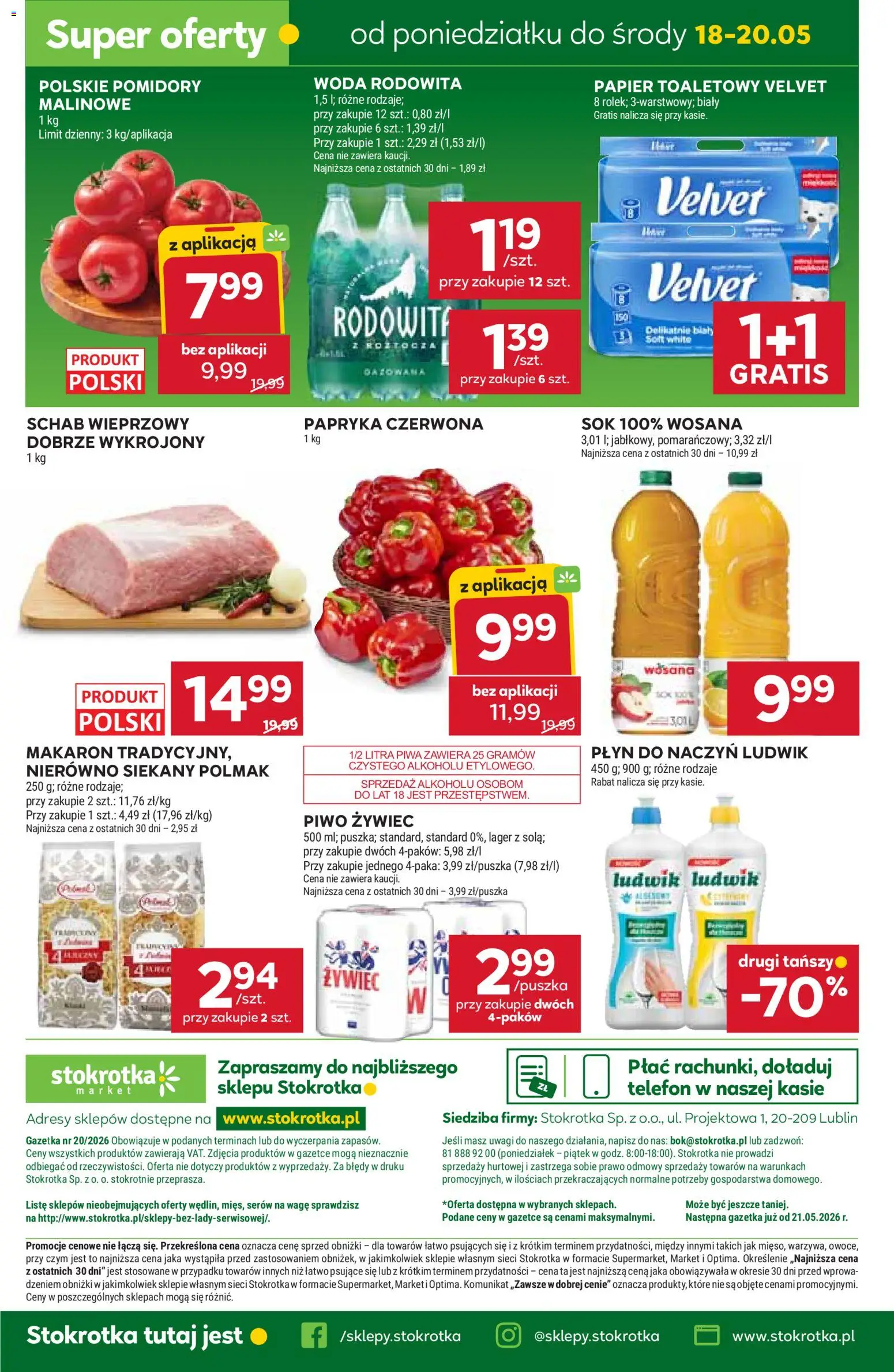 Stokrotka gazetka - Market od 14.05.2026 | Strona: 34