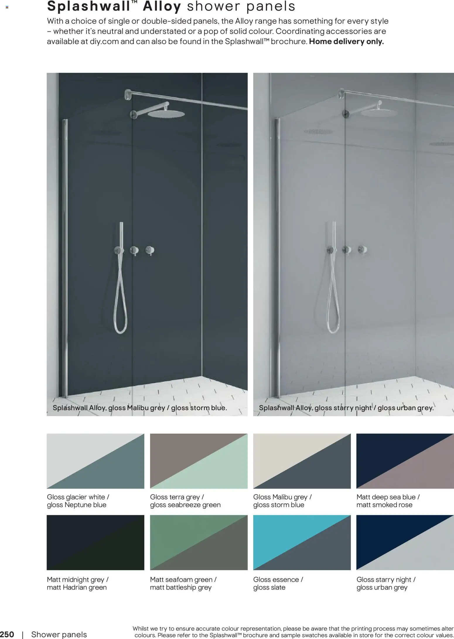 {H1} | Page: 251 | Products: Shower, Malibu