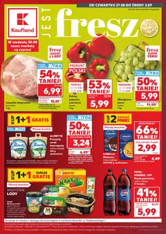 Náhled letáku Kaufland Polsko leták - Jest fresz od 27.08.2026