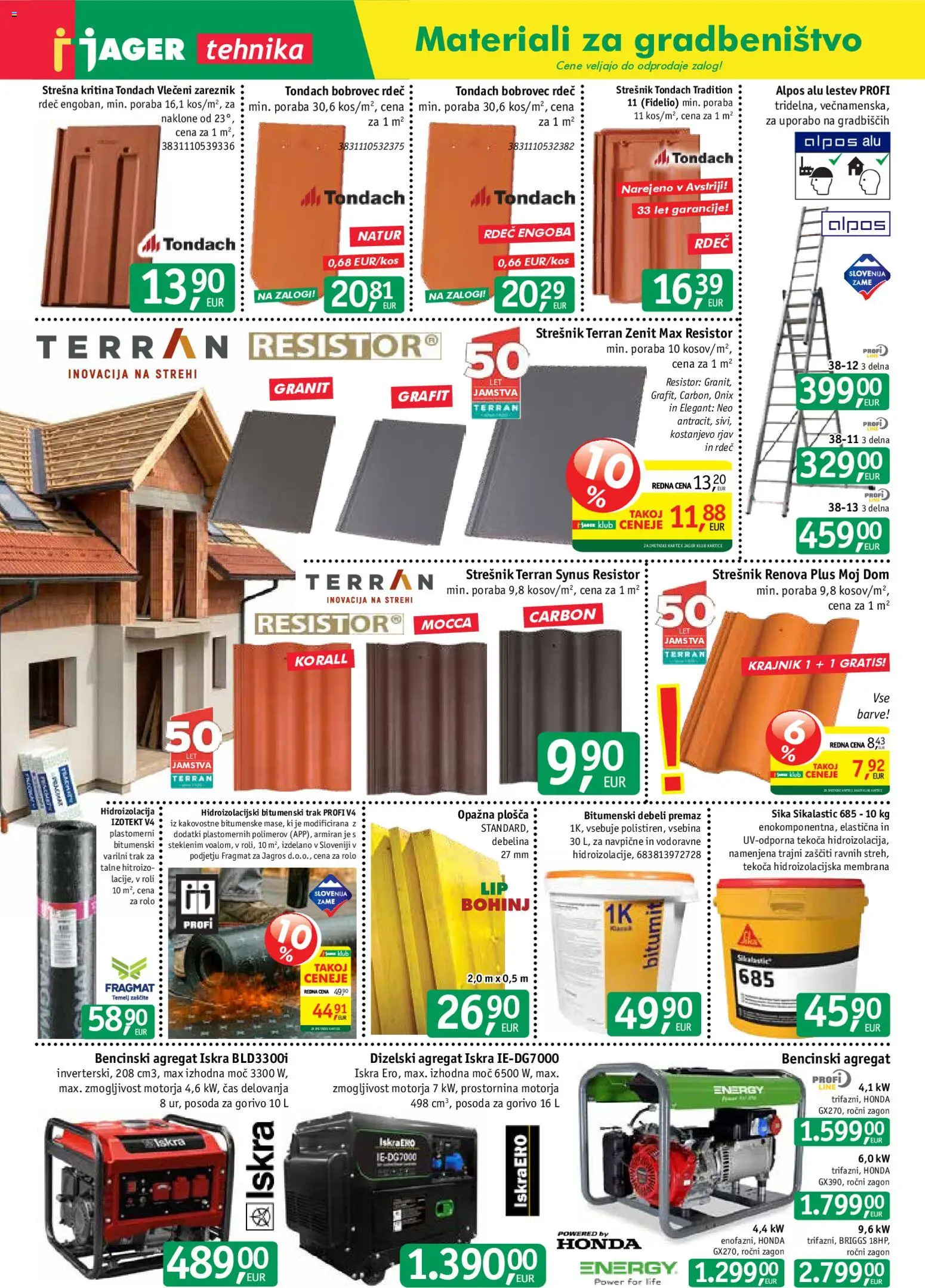 Novi Jager katalog ponudbe – veljaven od 16.09.2026 | Stran: 5 | Izdelki: Rolo