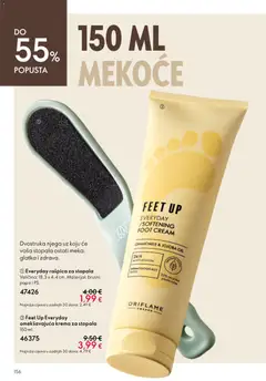 Oriflame Katalog - Pregled kataloga iz trgovine Oriflame, vrijedi od 03.06.2026 | Stranica: 156 | Proizvodi: Krema za stopala, Krema