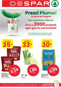 Anteprima del volantino Despar volantino Padova valido a partire dal 29/10/2026