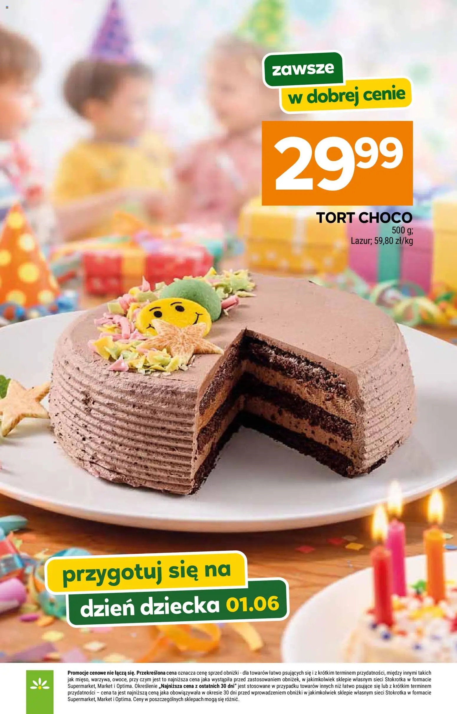 Stokrotka gazetka od 28.05.2026 | Strona: 8 | Produkty: Stokrotka, Tort