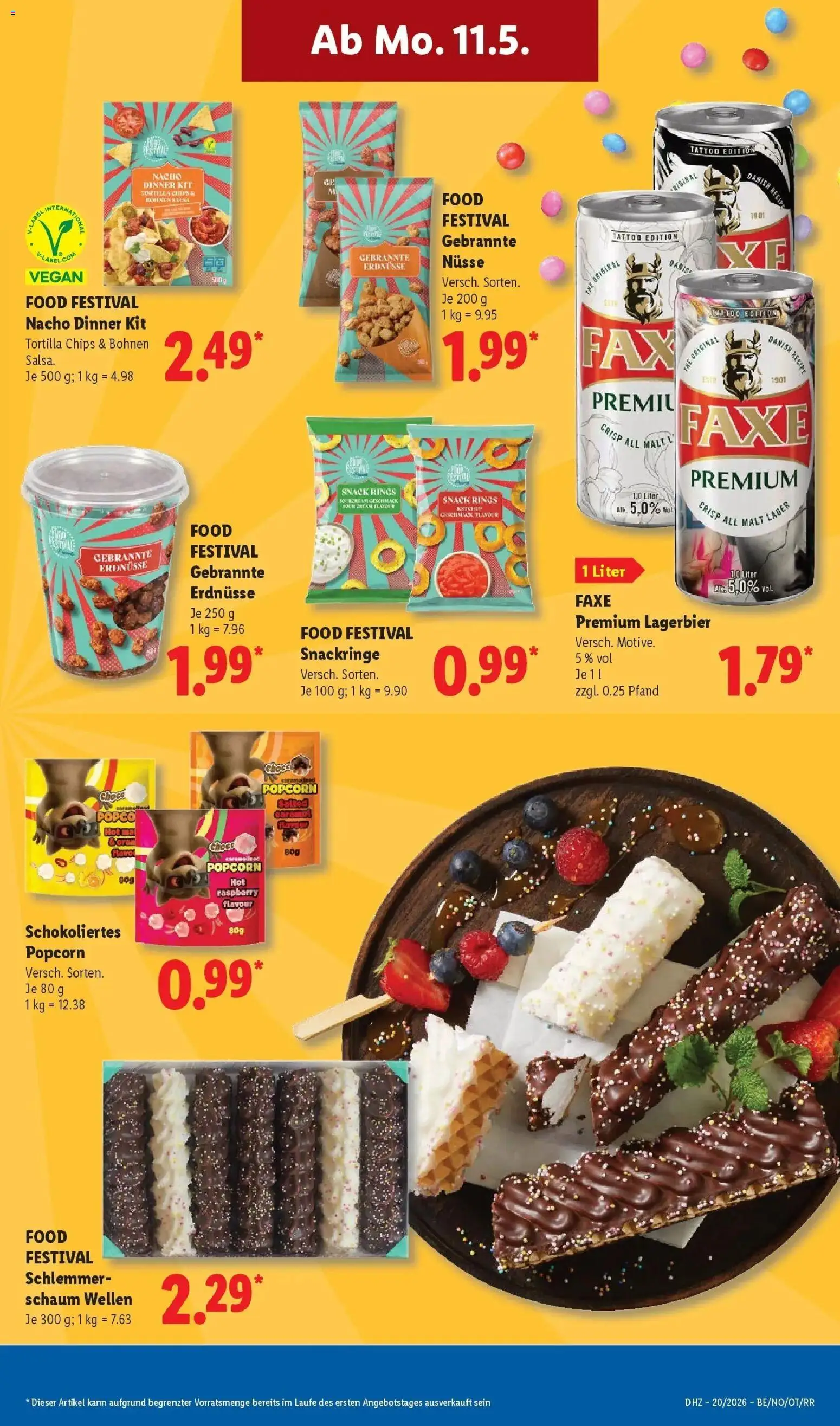 Lidl Prospekt Mahlow – gültig ab 11.05.2026 | Seite: 27 | Produkte: Erdnüsse, Chips, Nüsse