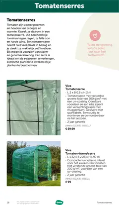 Aveve Gids kweekplezier - Voorbeeld van een folder van Aveve, geldig van 09.03.2026 | Pagina: 18 | Producten: Tomaten