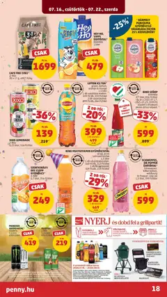 CAFE FREI 3IN1*, MOGYORÓ ÍZŰ instant kávé - amely érvényes a következő dátumtól: 2026.07.16. | Oldal: 22