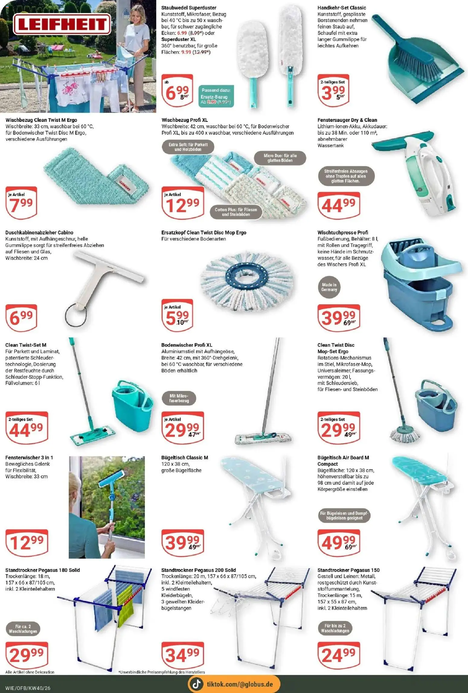 Globus Prospekt Waghäusel (ab 28.09.2026) » Angebote online | Seite: 23 | Produkte: Bügeleisen