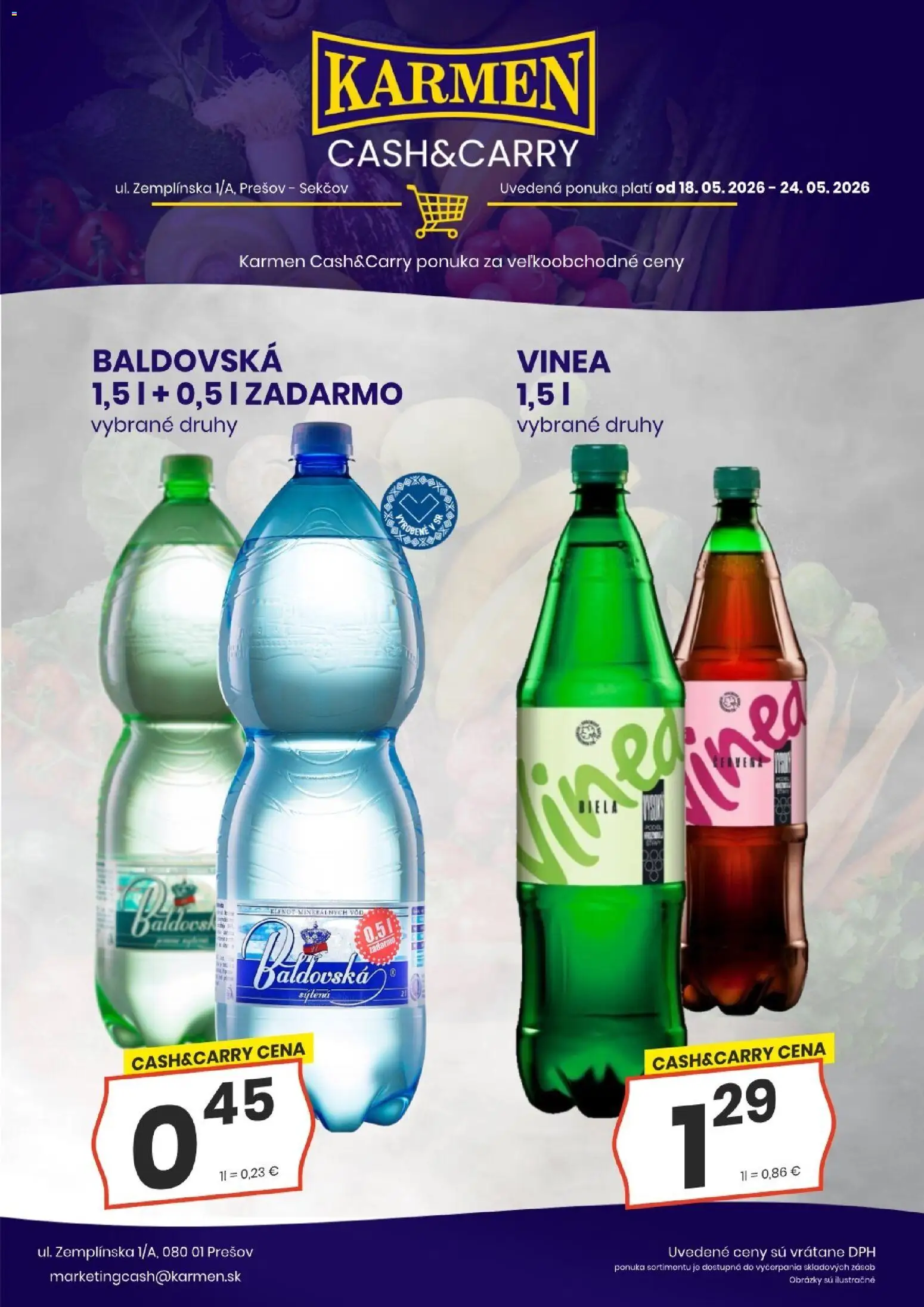 Nové KARMEN CBA akcie – leták je platný od 18.05.2026 | Strana: 3