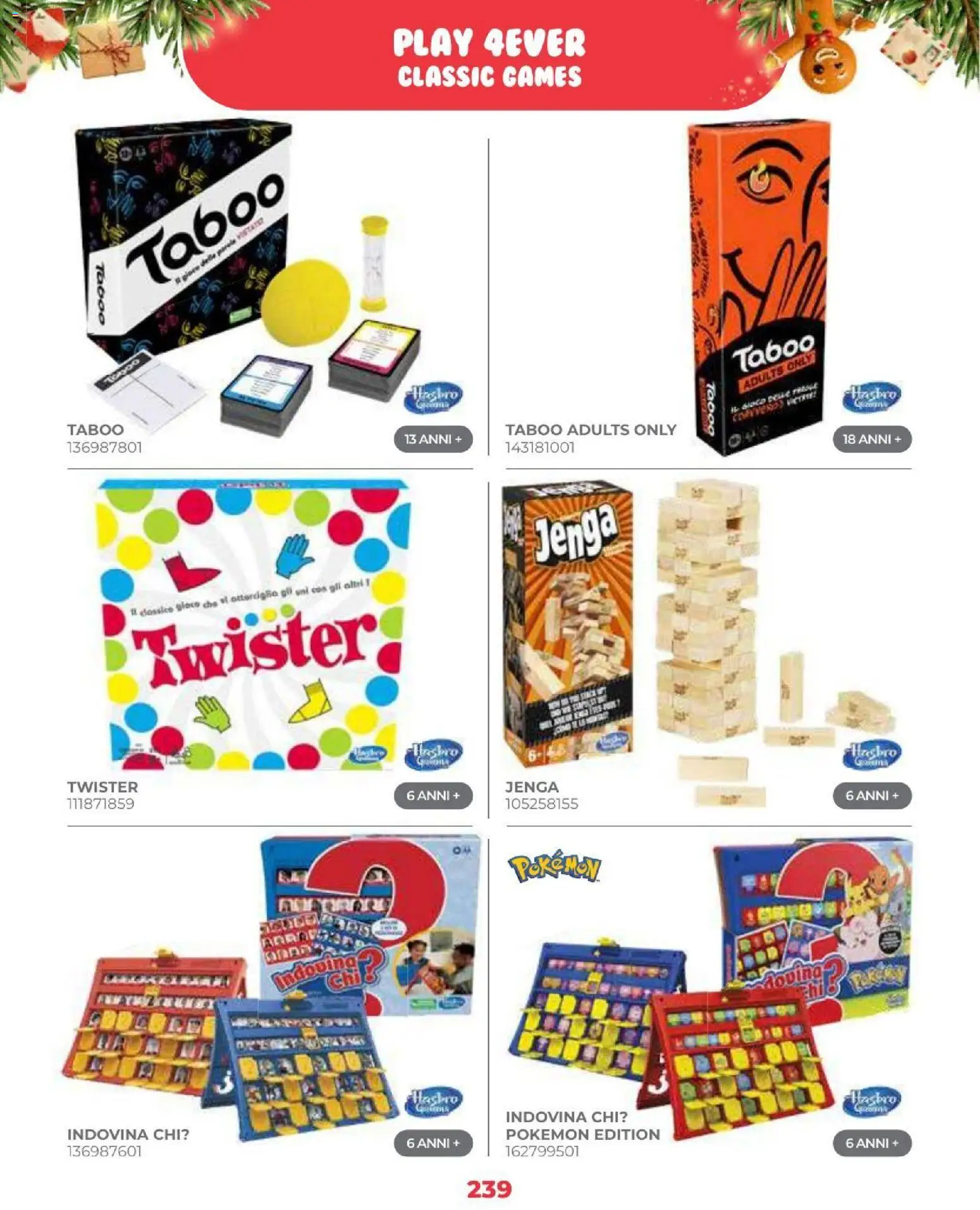 Volantino Toys Center del 16/10/2026 | Pagina: 241 | Prodotti: Gioco