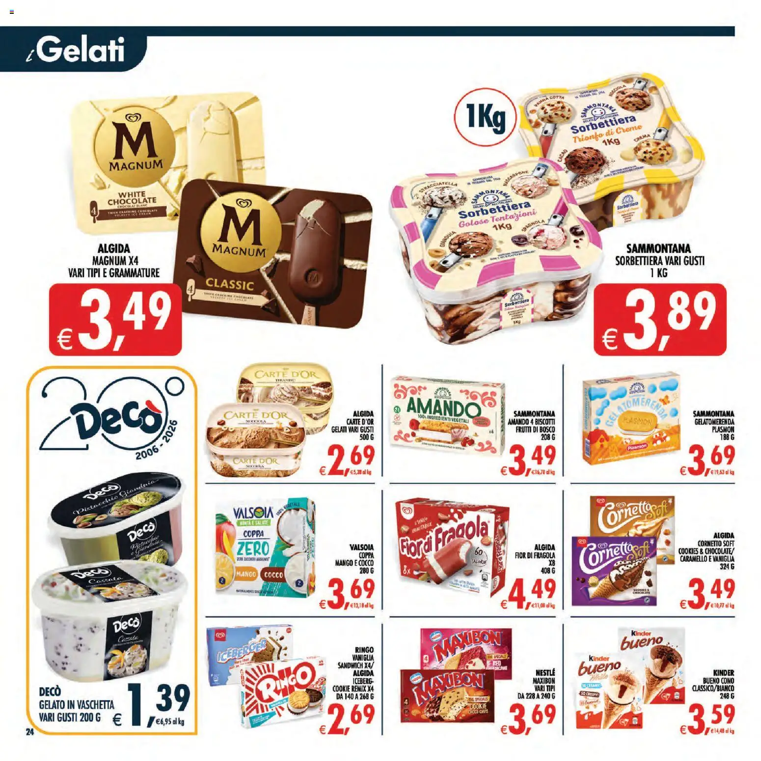 Volantino Decò del 01/09/2026 | Pagina: 31