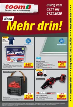 Toom Baumarkt Prospekt ab 02.11.2026 gültig