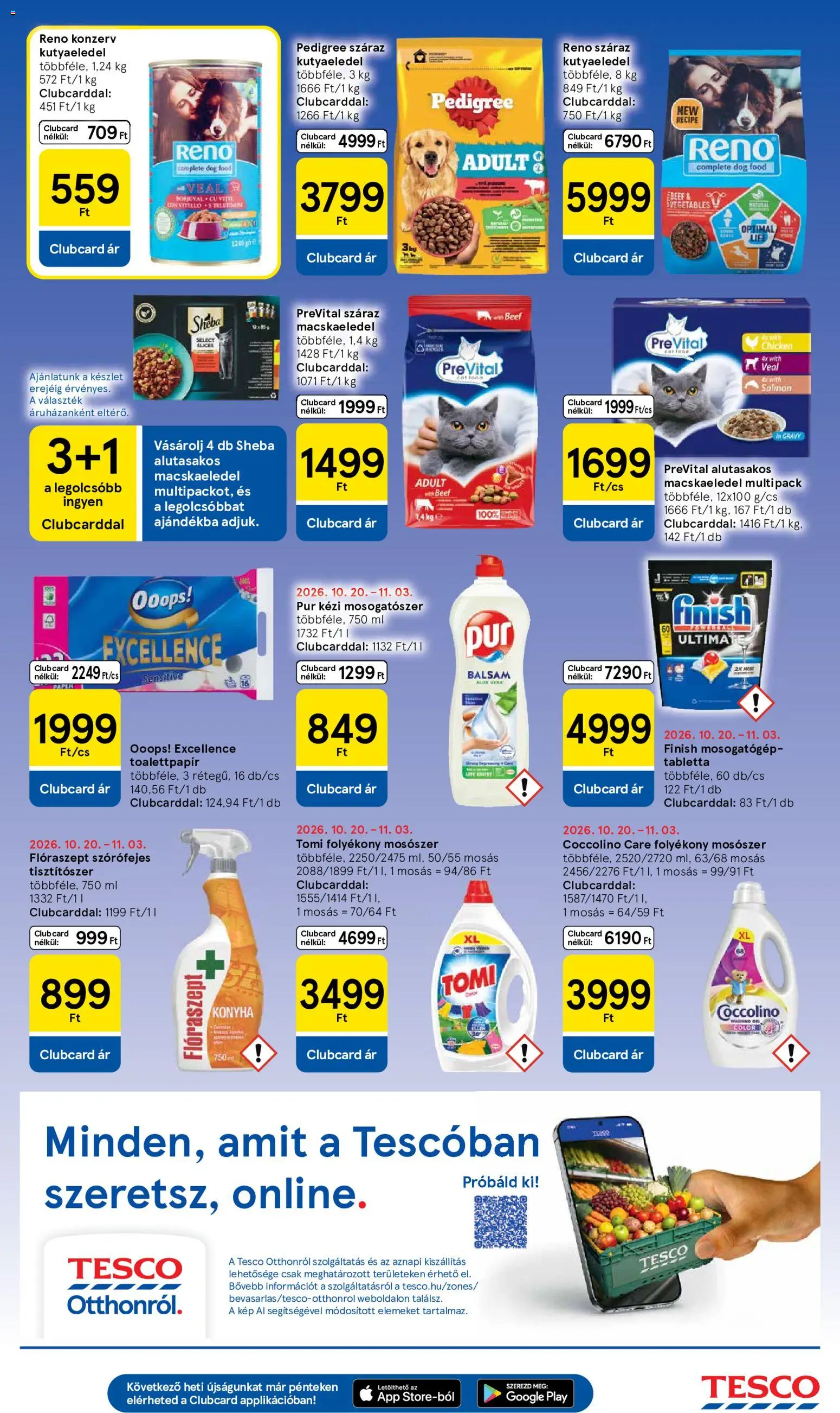 Tesco akciós ujság - amely érvényes a következő dátumtól: 2026.10.29. | Oldal: 9