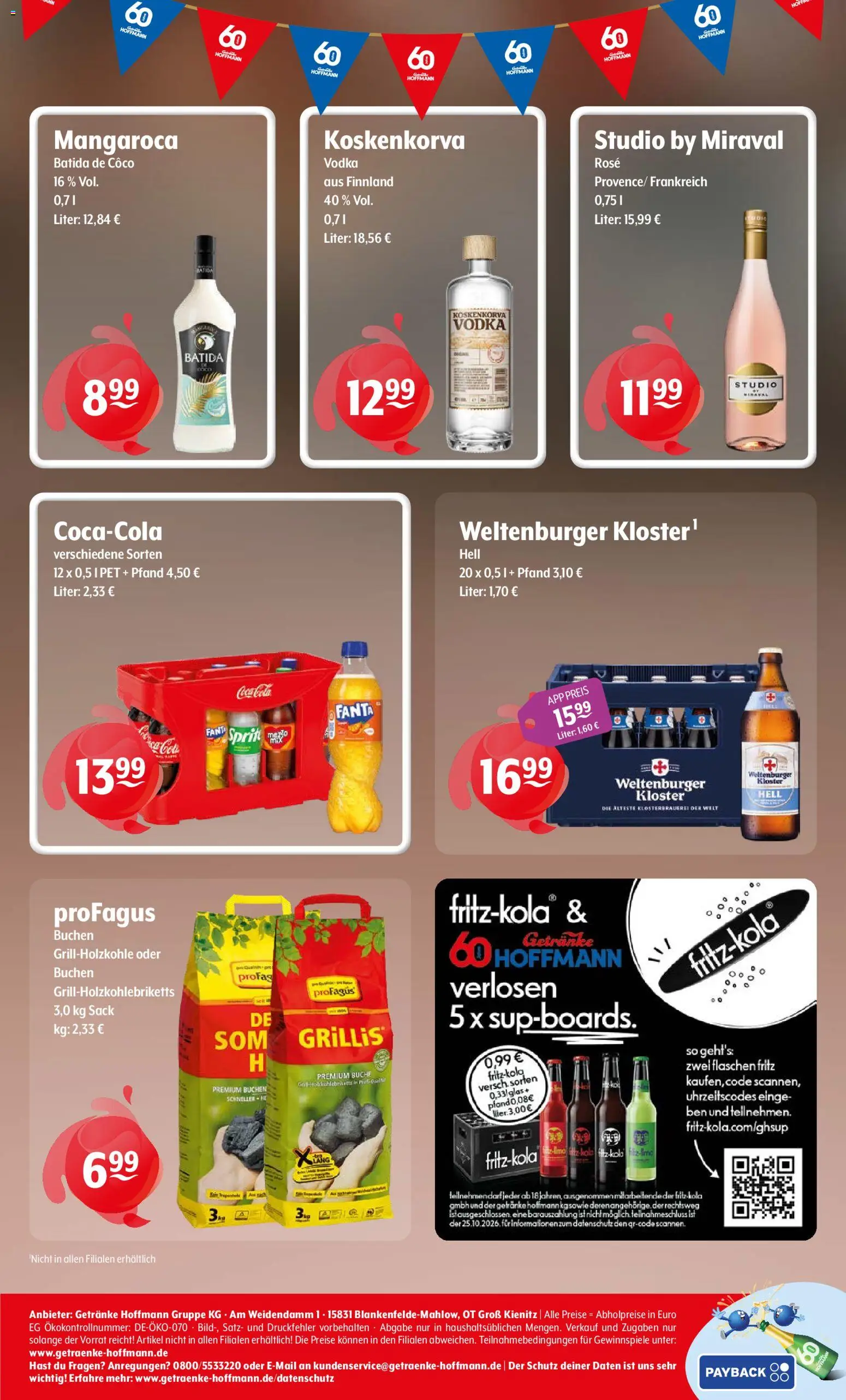 Trink und Spare Prospekt – gültig ab 12.10.2026 | Seite: 8 | Produkte: Fanta, Batida de coco, Vodka