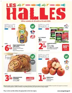 Auchan - Prévisualisation de POMMES GALA, Catégorie 1, Calibre 150/180 g, Variété Gala valide à partir de 18/08/2026 | Page: 30