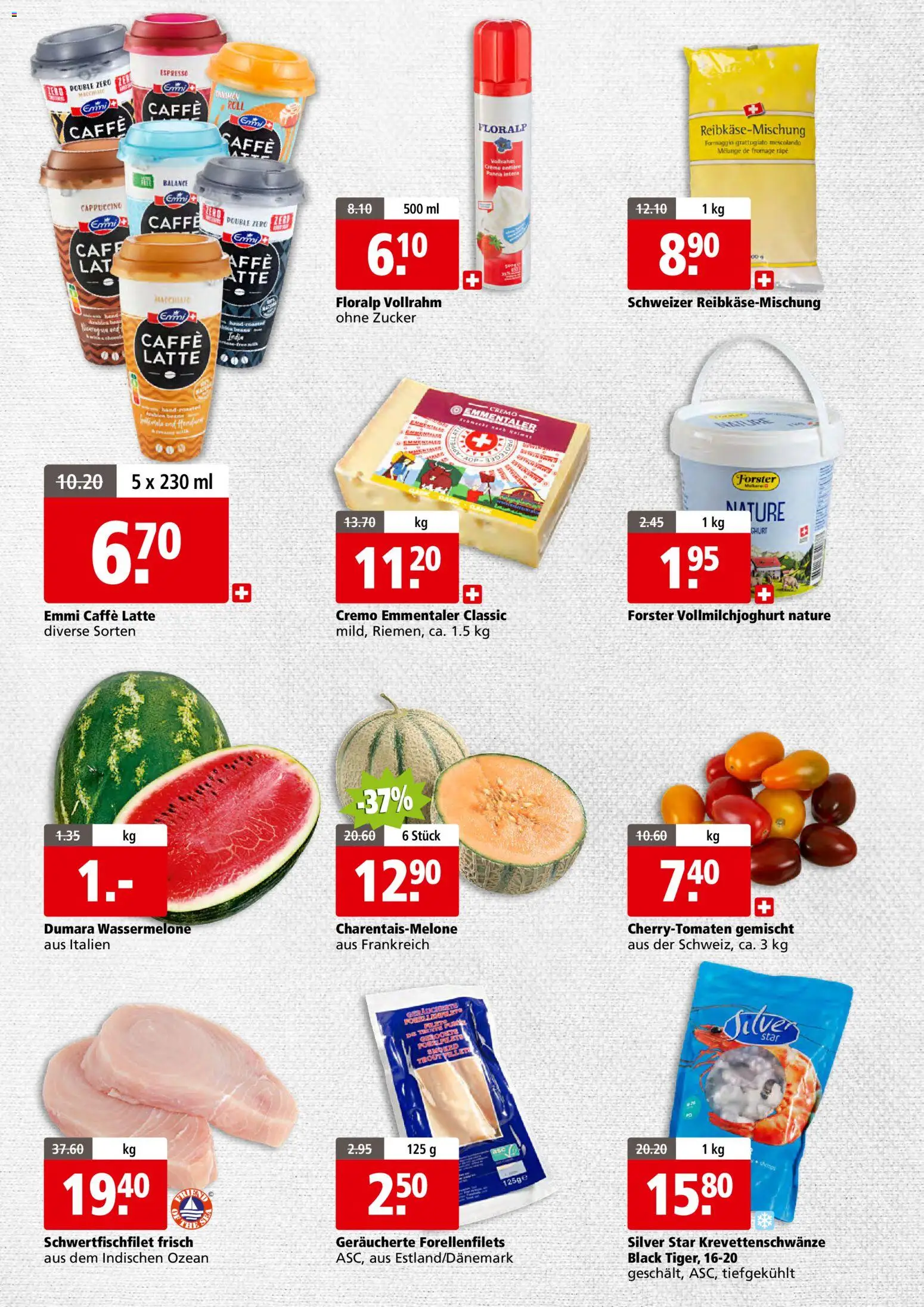 Aligro aktionen Business Schlieren, Gossau SG, Frauenfeld, Rapperswil-Jona, Sargans, Bern – gültig ab 13.07.2026 | Seite: 2 | Produkte: Wassermelone, Zucker, Creme