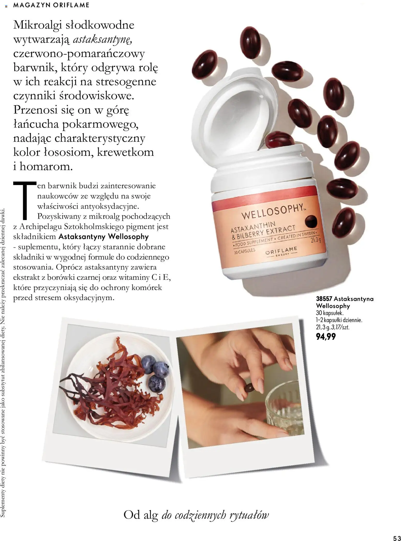 Oriflame Katalog 14 2026 od 30.09.2026 | Strona: 53 | Produkty: Borówki, Kapsułki