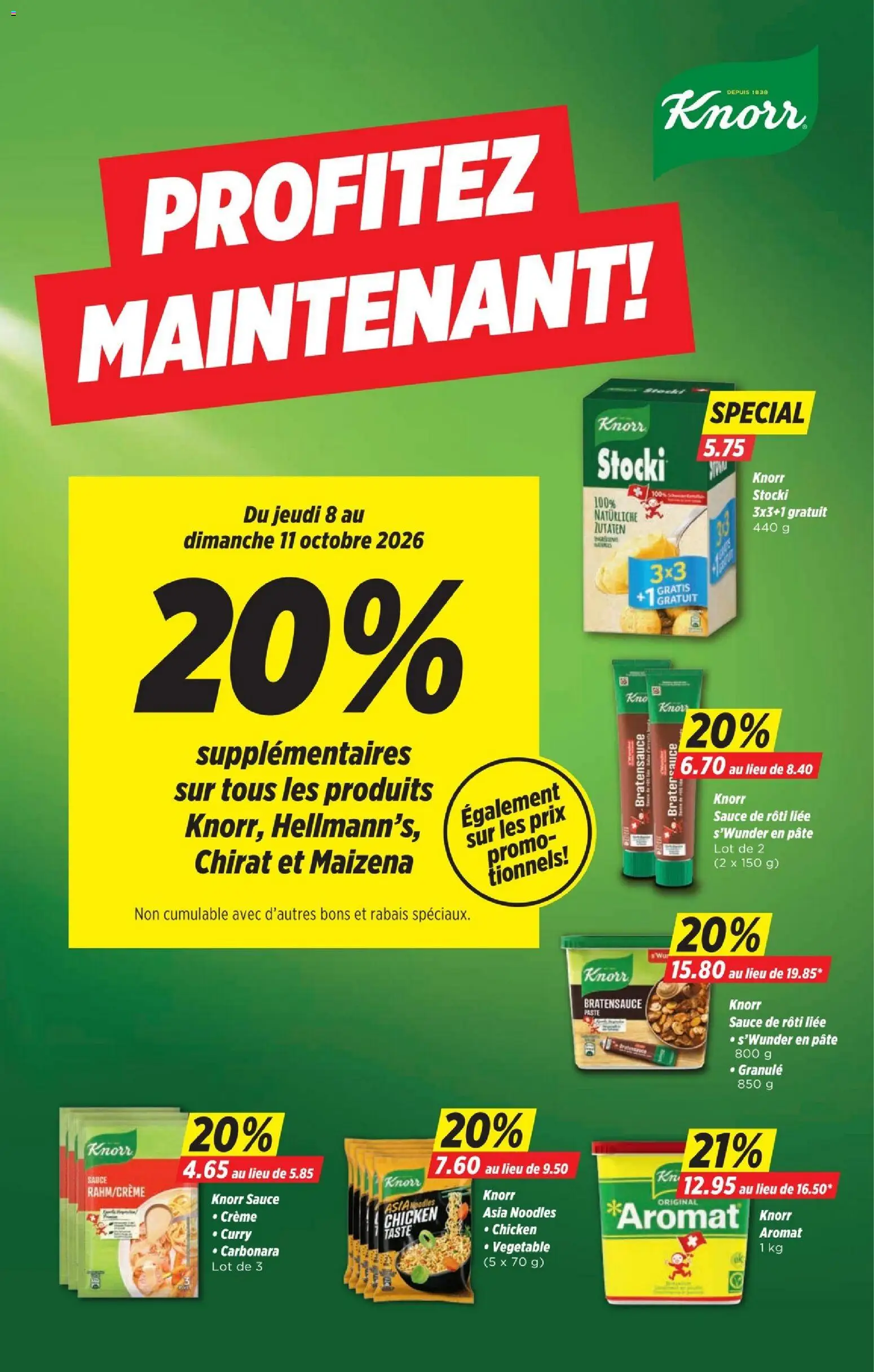 Denner aktionen FR – gültig ab 08.10.2026 | Seite: 12 | Produkte: Creme