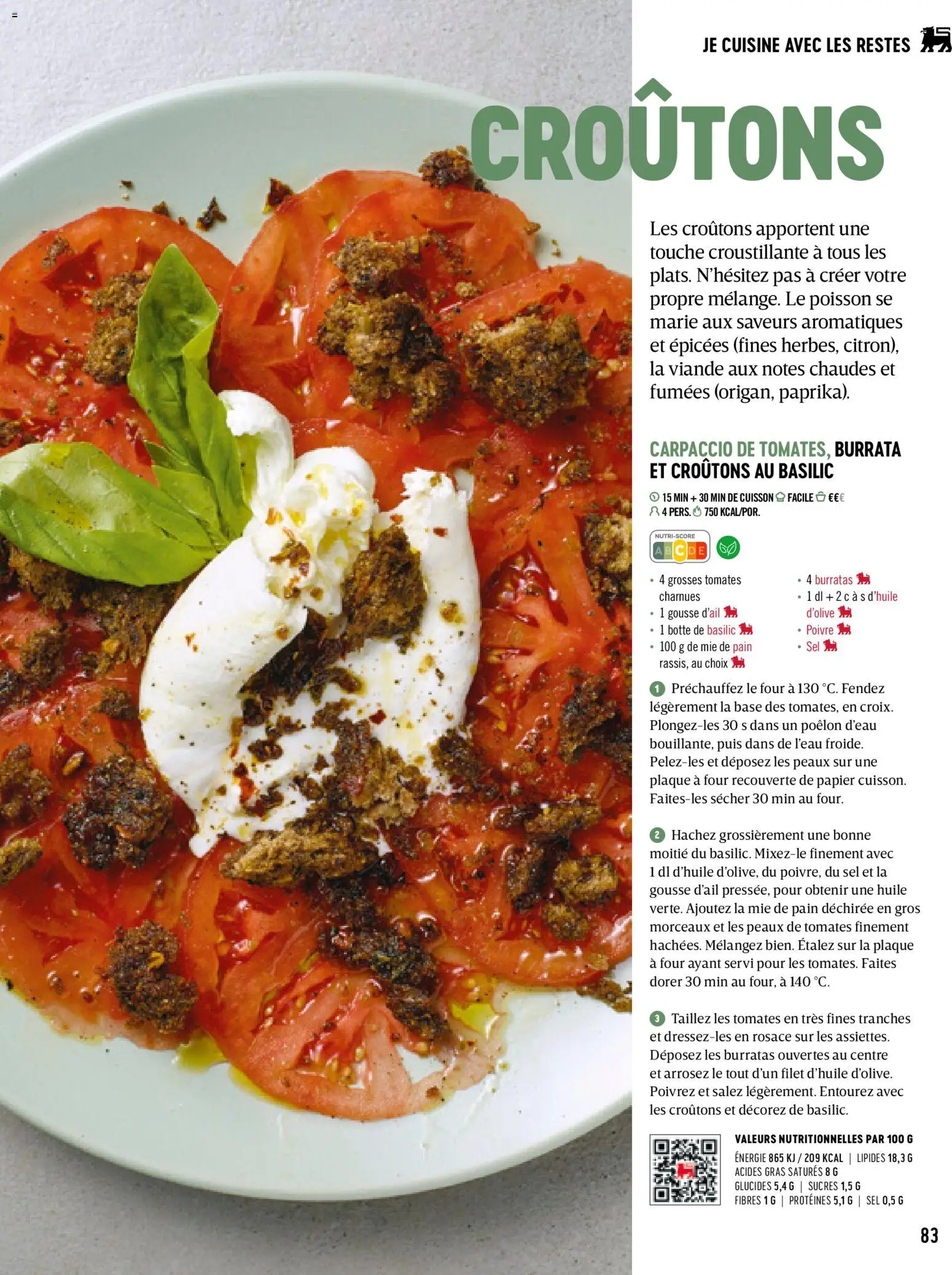 {H1} | Pagina: 83 | Producten: La, Papier, Burrata, Filet