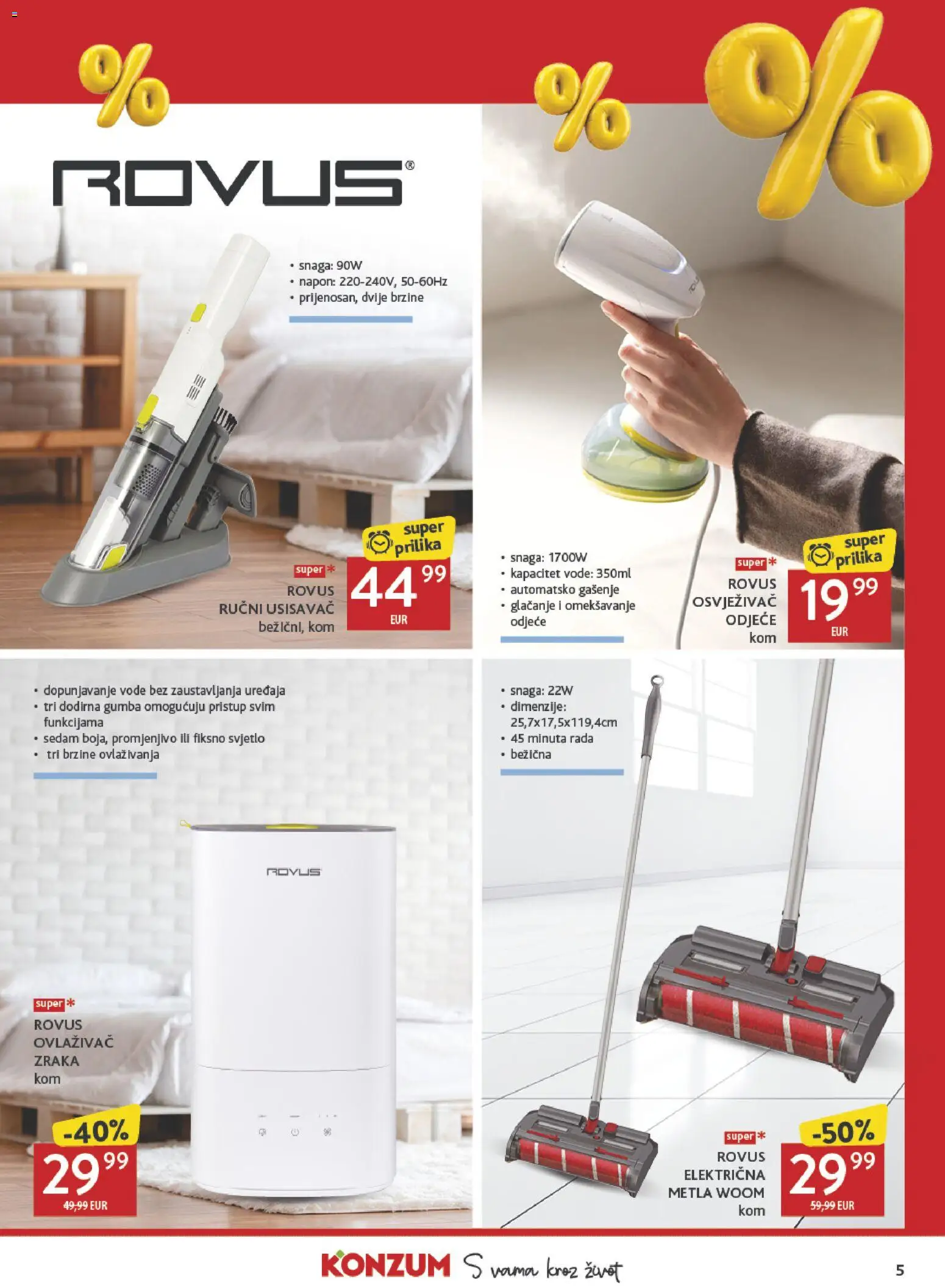 Konzum HR akciós ujság - amely érvényes a következő dátumtól: 19.06.2026 | Oldal: 5