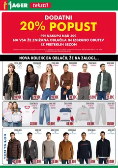 Jager katalog akcije – veljaven od 30.09.2026