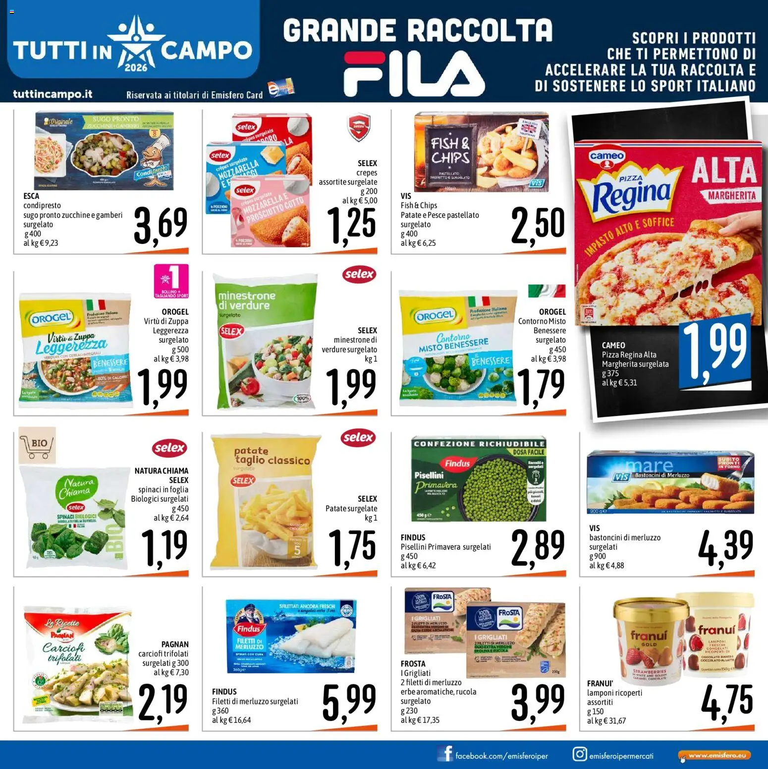 Volantino Emisfero del 19/10/2026 | Pagina: 15 | Prodotti: Cioccolato, Erbe, Olio, Sugo
