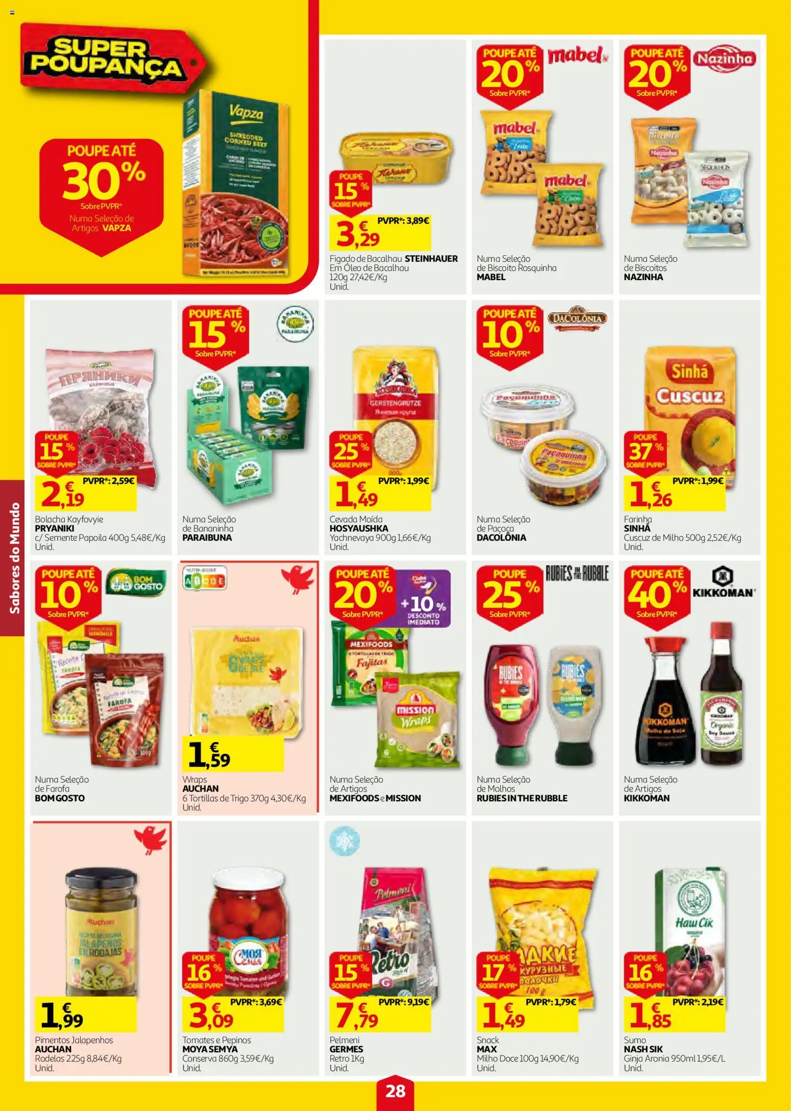 Auchan folheto │ válido de 17/09/2026 | Página: 28