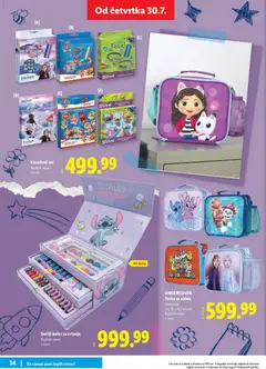 Lidl katalog Spremni pre prvog zvona - pregled Lidl kataloga - važi od 30.07.2026 | Strana: 14 | Proizvode: Ranac, Kofer, Torba