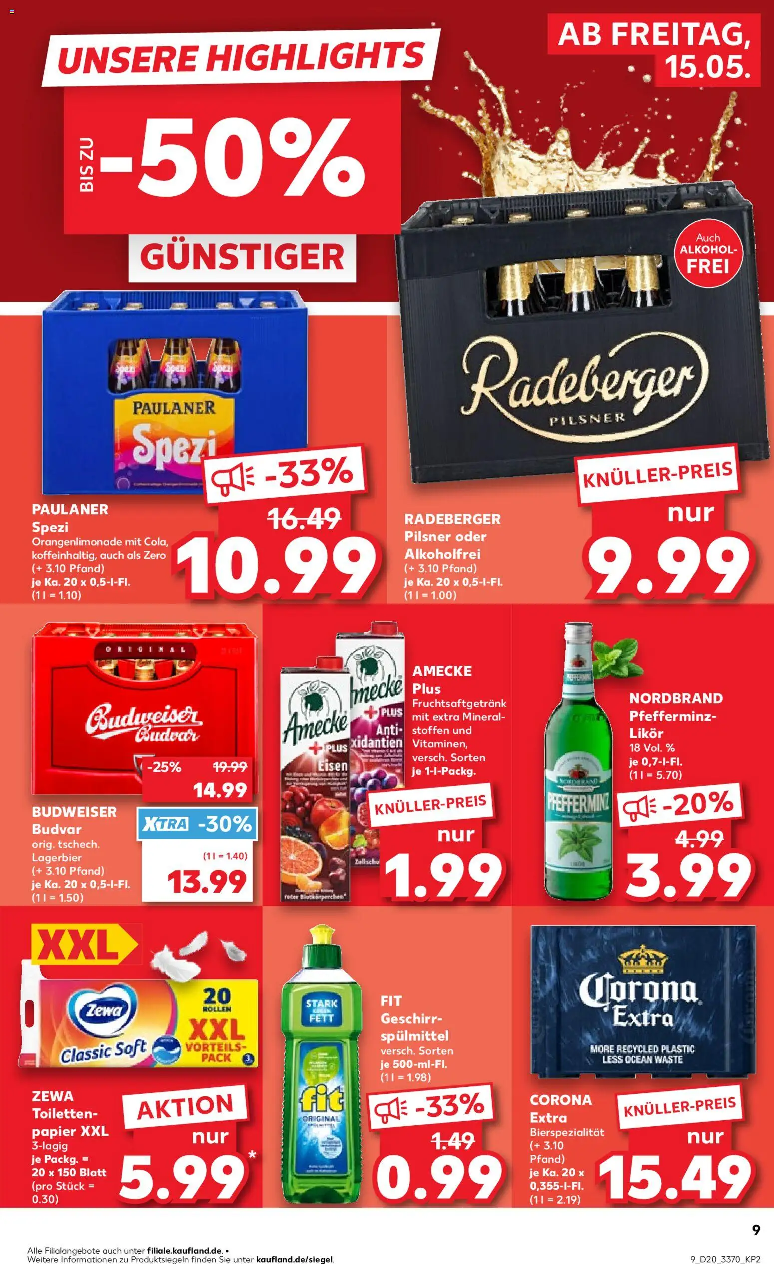 Kaufland Prospekt Frankfurt (Oder)	 – gültig ab 15.05.2026 | Seite: 9