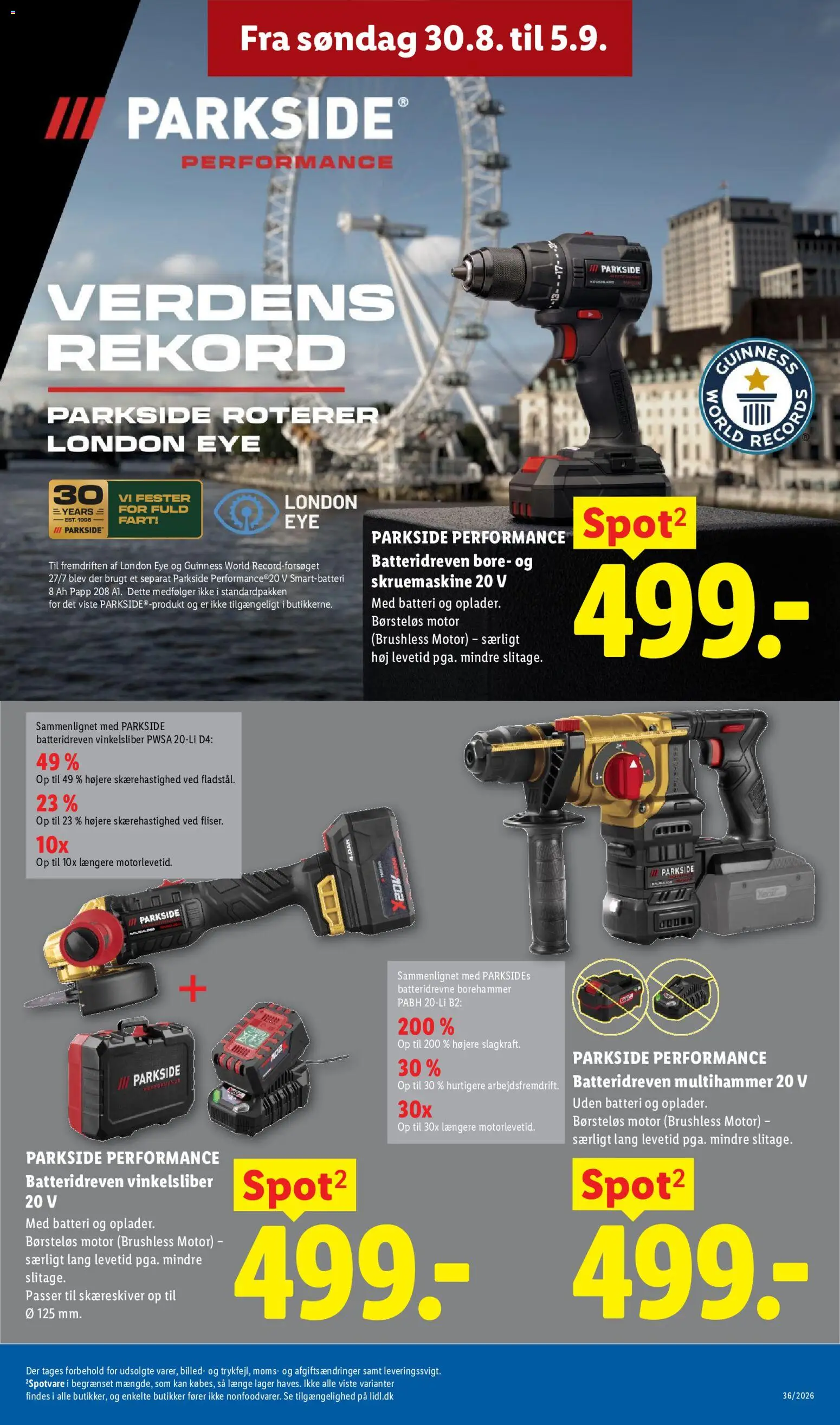Lidl tilbudsavis – gyldig fra 30/08/2026 | Side: 21 | Produkter: Hammer, Søm, Batteri