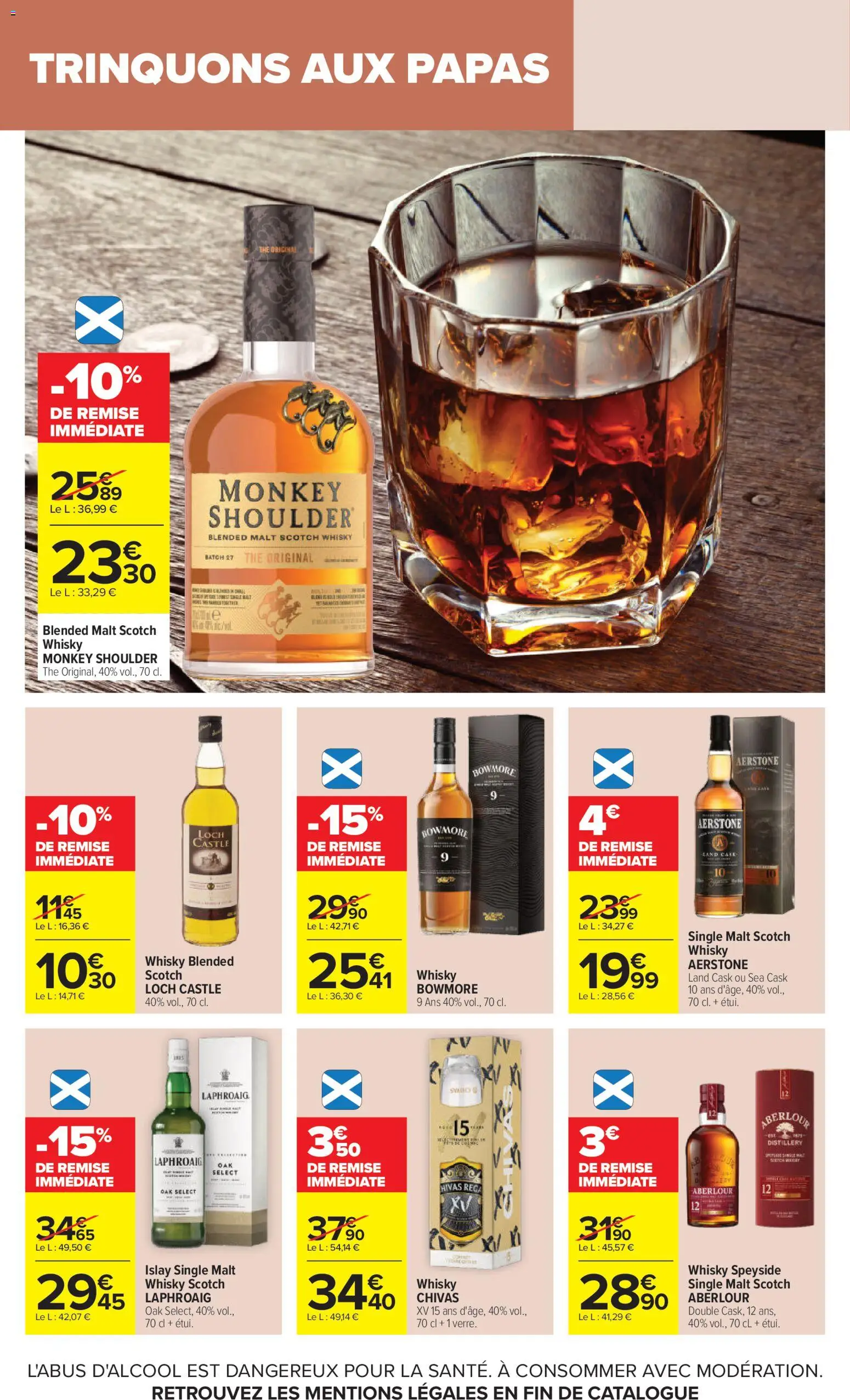 {H1} | Page: 18 | Produits: Whisky, Monkey shoulder, Thé