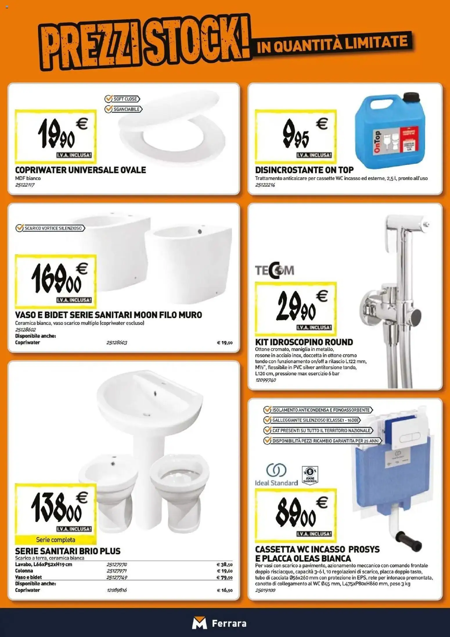 Volantino TECNOMAT del 29/10/2026 | Pagina: 4 | Prodotti: Anticalcare, Top, Tubo, Vaso