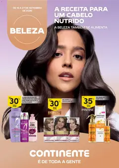 Pré-visualização Continente Beleza Receita perfeita para um cabelo nutrido válido de 15/09/2026
