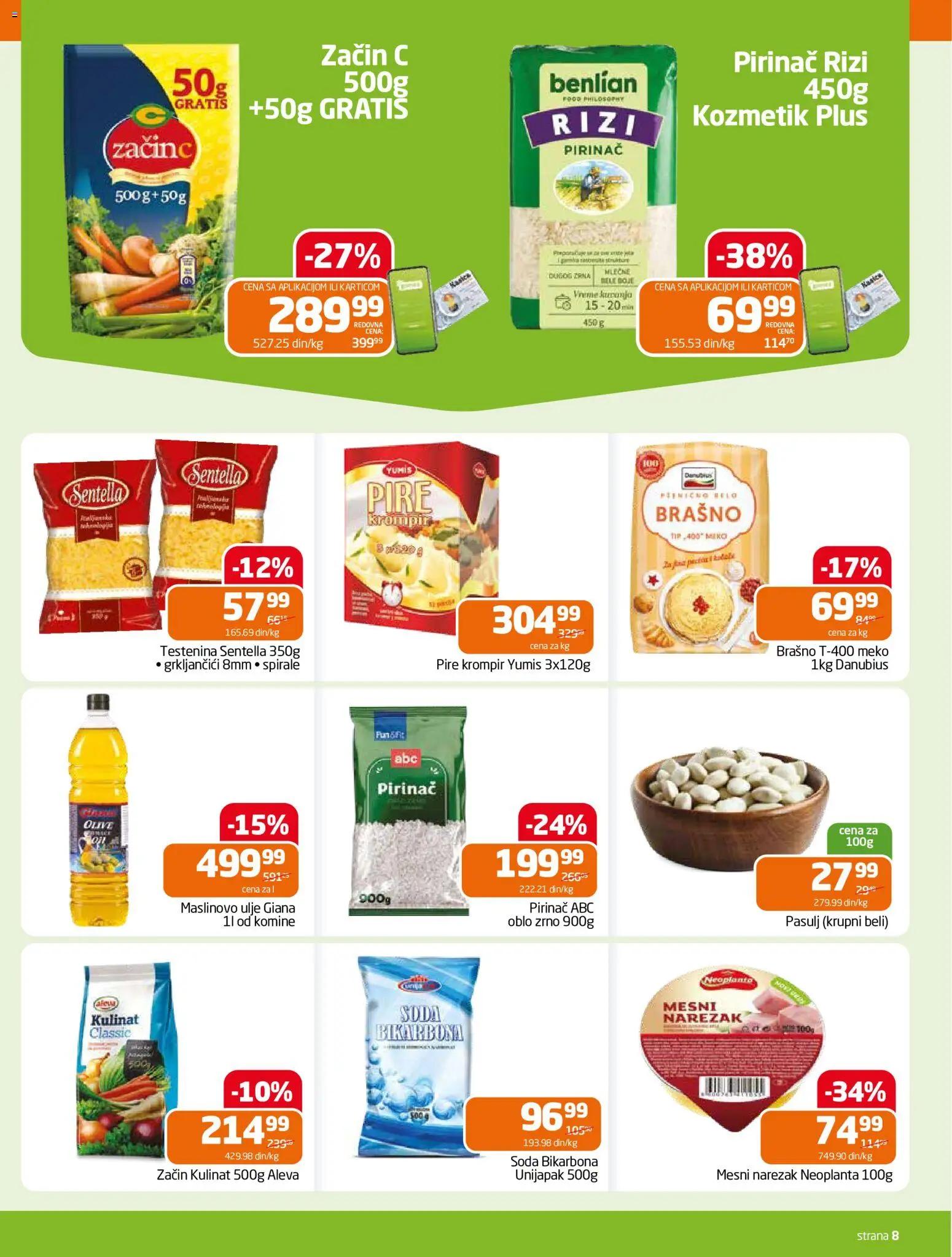 Gomex katalog - važi od 27.05.2026 | Strana: 8 | Proizvode: Krompir, Narezak, Pirinač, Mesni narezak