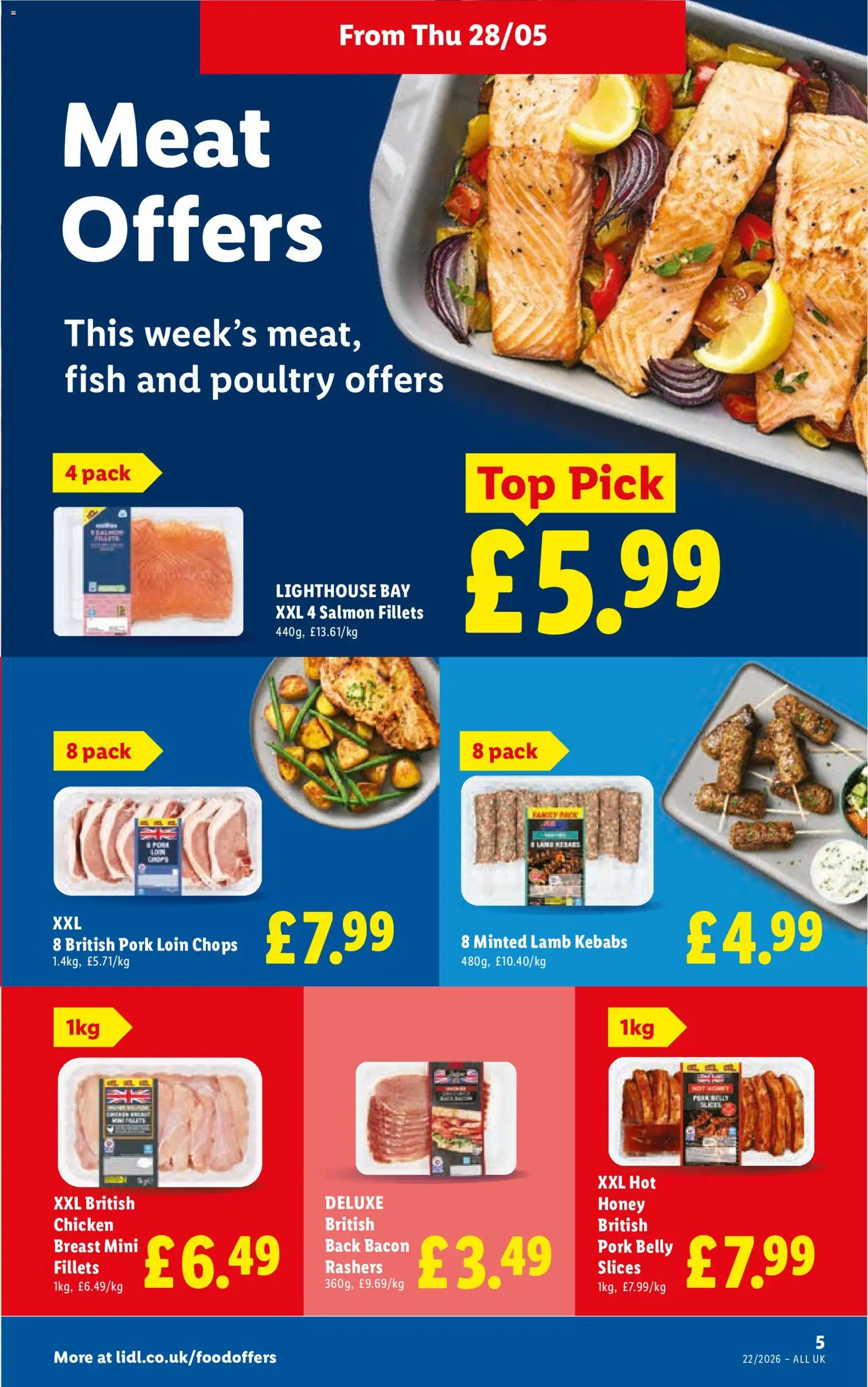 {H1} | Page: 5 | Products: Pork, Fish, Honey, Bacon