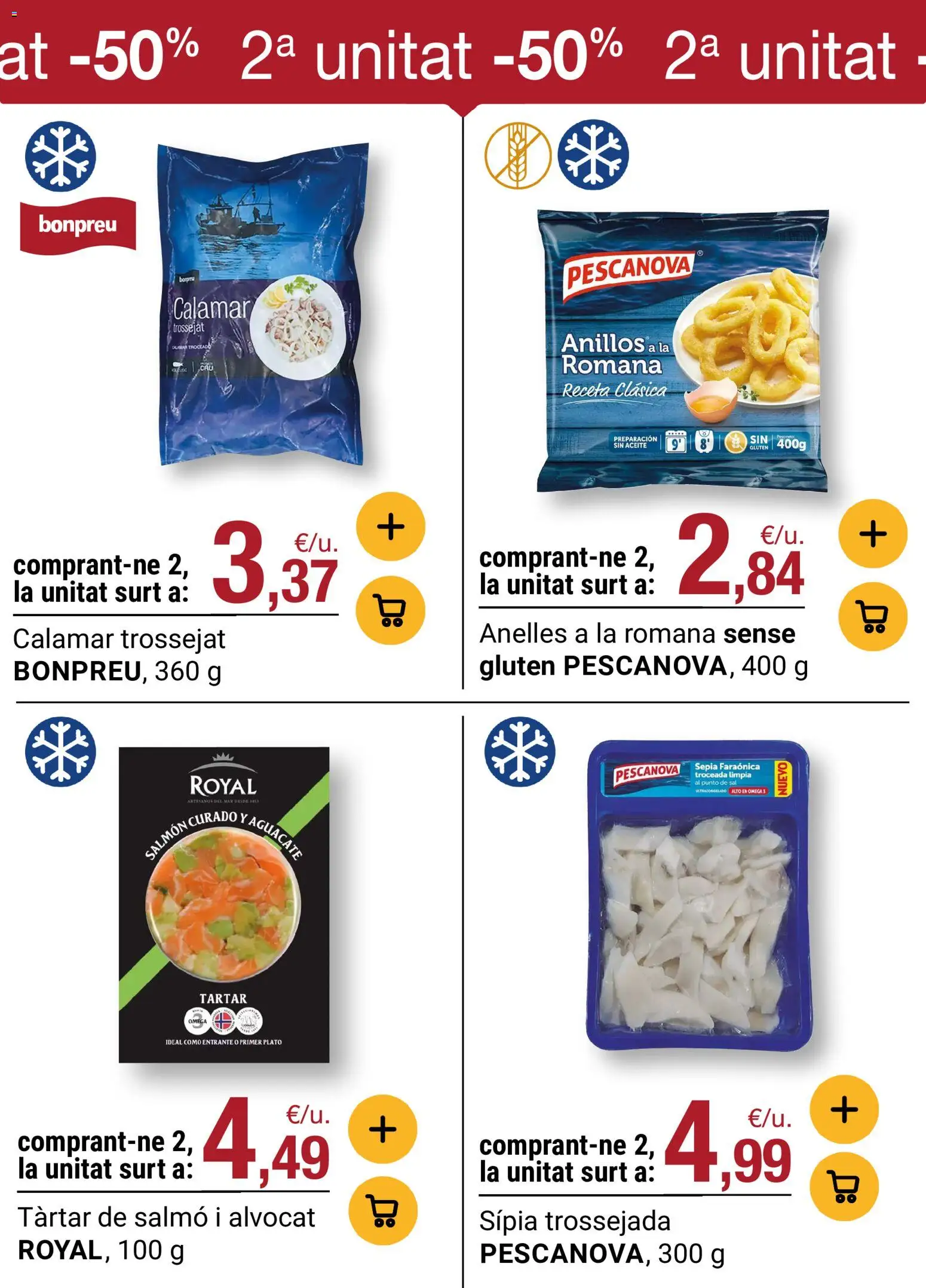 Bonpreu folleto │ válido desde el 30/06/2026 | Página: 52 | Productos: Anillos, Aceite