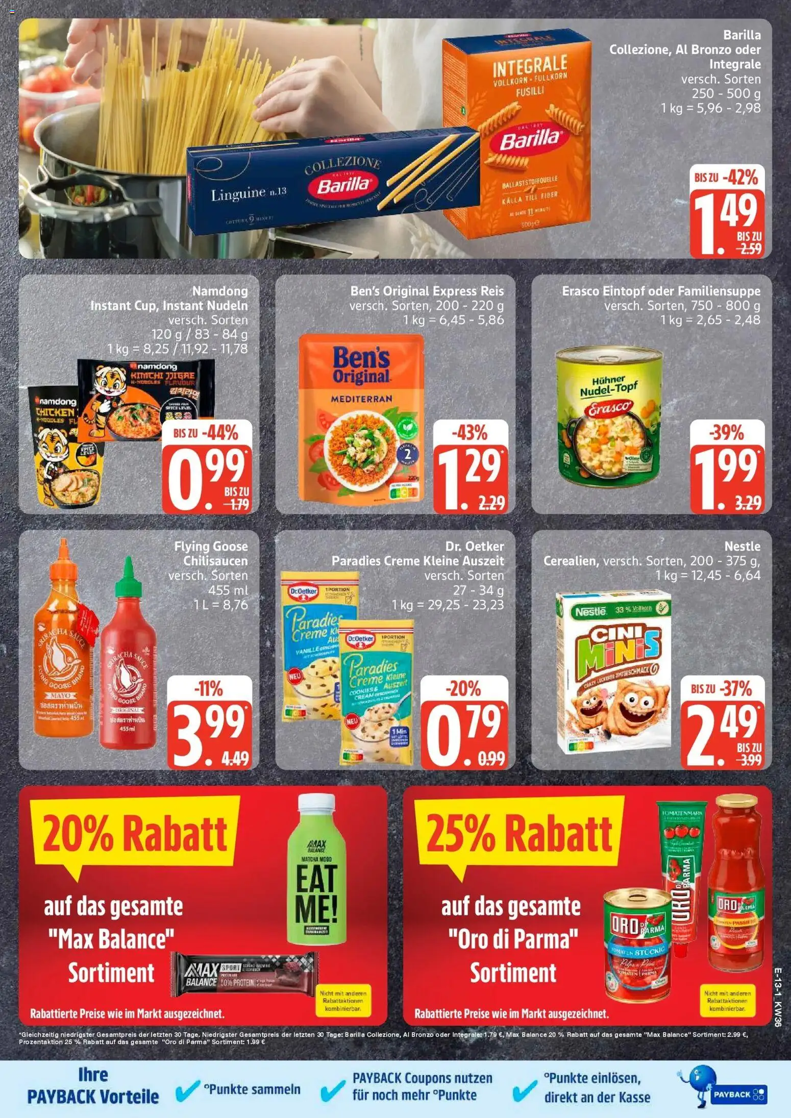 Edeka Prospekt Husum (ab 31.08.2026) » Angebote Online | Seite: 17 | Produkte: Creme, Oro di parma, Vanille, Erasco