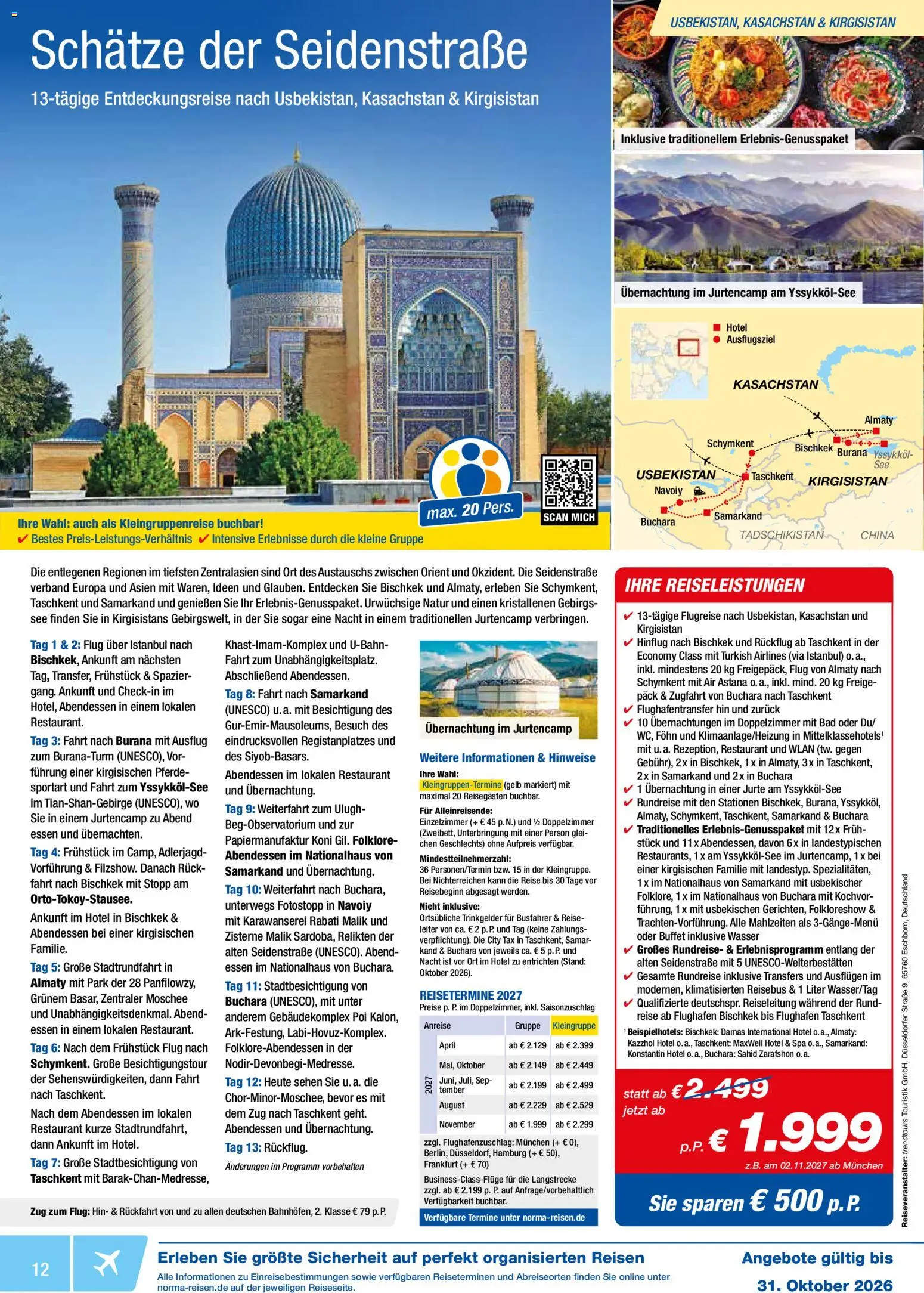 Norma Reisen – gültig ab 01.10.2026 | Seite: 12