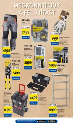 Tesco aktuális akciós újság - amely érvényes a következő dátumtól: 11.06.2026 | Oldal: 29 | Termékek: Kesztyű, Munkásnadrág, Polcok, Szerszámosláda