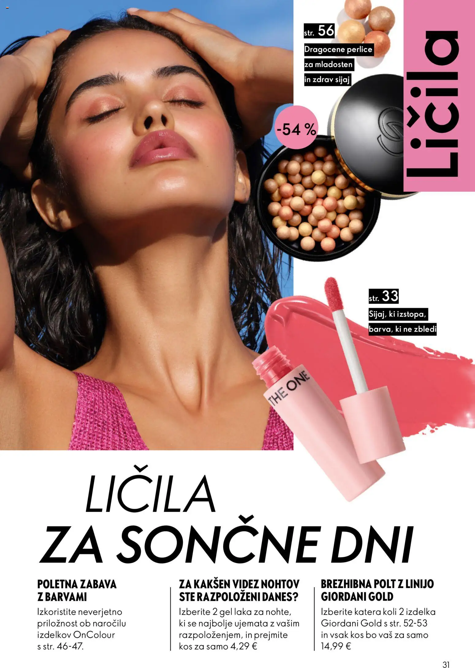Novi Oriflame katalog ponudbe – veljaven od 05.08.2026 | Stran: 31